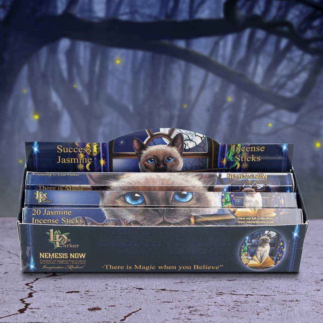 Bâtonnets d'encens parfumés au frangipanier de Lisa Parker, présentés par Nemesis Now, offrant une expérience olfactive envoûtante.