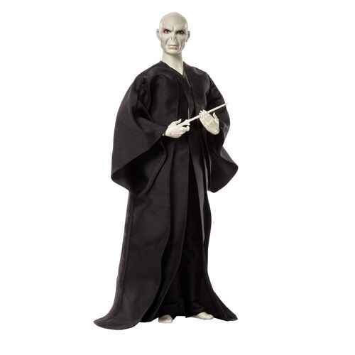 Poupée de Lord Voldemort de Mattel - Réf : HTM15, représentant le célèbre personnage avec un style maléfique et des détails authentiques, disponible chez Ankorstore.