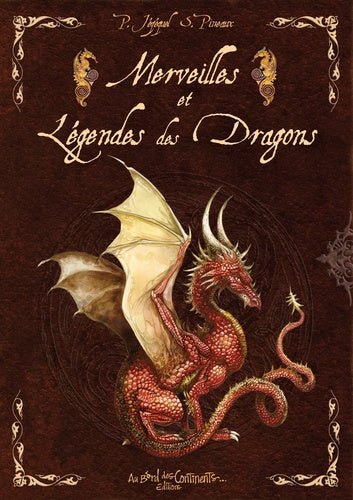 Illustration captivante de dragons mystiques, tirée du recueil "Merveilles et légendes des dragons" par AU BORD DES CONTINENTS, représentant la majesté et la magie de ces créatures légendaires.