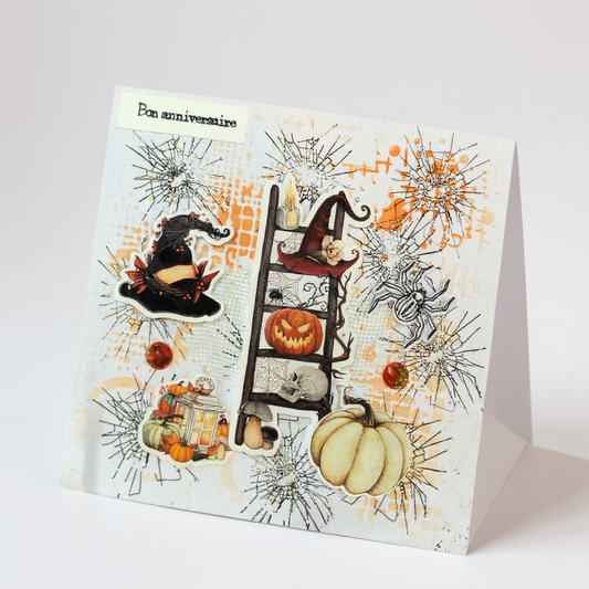 Carte Pop-Up “Halloween Anniversaire”