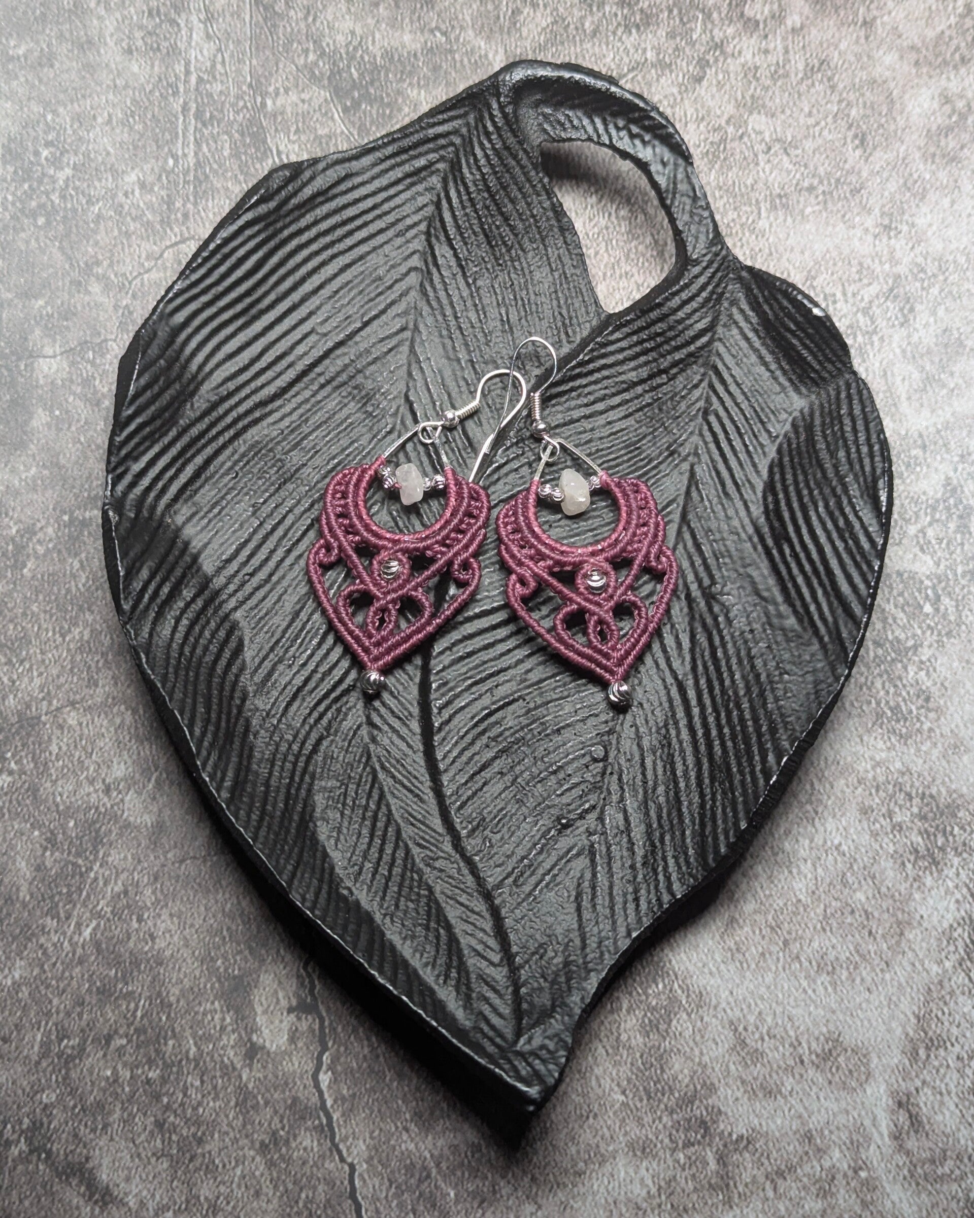 Boucles d’oreilles fil de perle