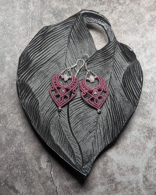 Boucles d’oreilles fil de perle